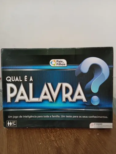 Ótimo jogo Qual e a Palavra?