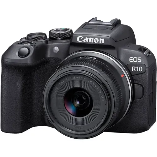 Câmera Digital Canon EOS R10 24.2MP 3.0" Lente RF-S 18-45MM IS STM