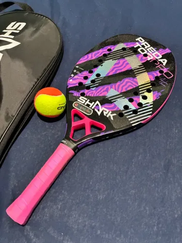 Raquete Beach Tennis Shark Predator Pro
