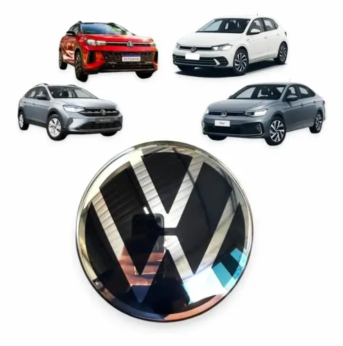 Emblema grade com acc nivus tera t-cross virtus polo