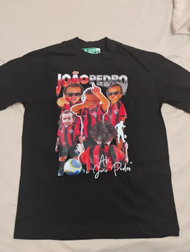 Camisa João Pedro Oversized Tamanho P.