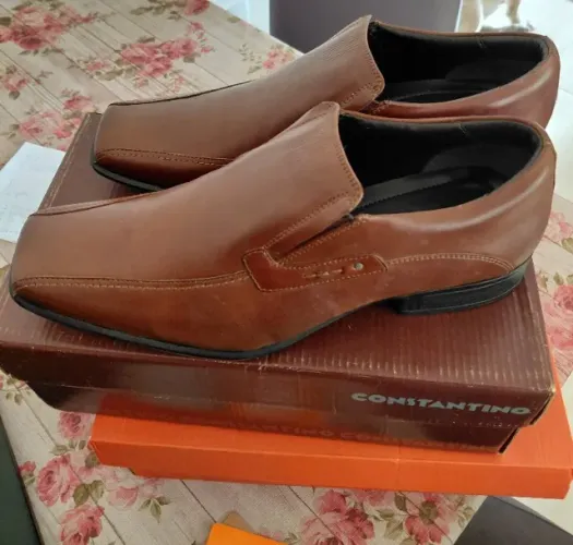 Sapato Constantino marrom tel. *