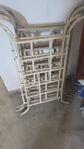 Grade de ferro maciço 