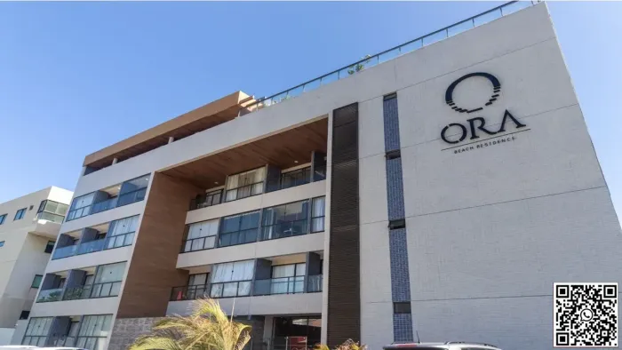 PORTO DE GALINHAS - Flat 21m² a 50 m do mar e 30 passos do centro de Porto com lazer compl