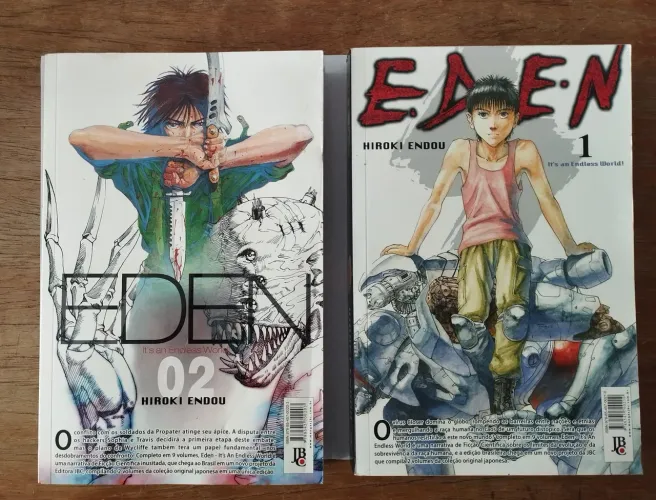 Mangá: Eden: Its an Endless World! Vol. 1 e 2<br>Vol. 1 e 2