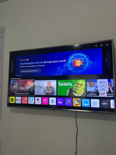 Tv smartv 50 4 k LG WBOS