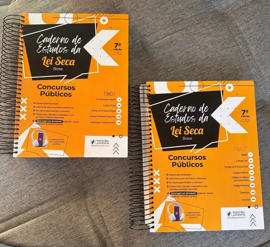 Caderno de estudos da lei seca - Juspodivm