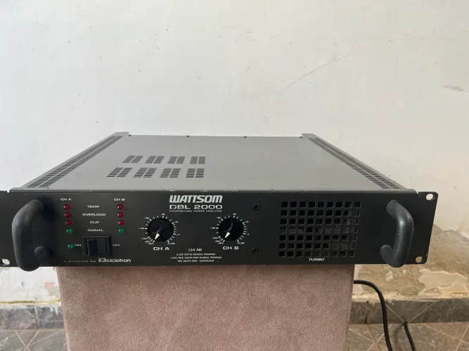 Amplificador Wattsom DBL 2000 Ótimo estado