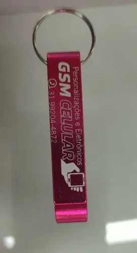 Chaveiros Personalizados 100 unidades