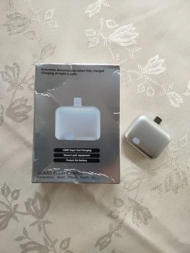 Adaptador Inteligente Tipo-C Desconexão Automática 140w - Novo