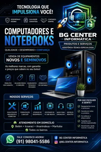 Técnico em Informática Produtos e Serviços - Assistência Técnica Especializada