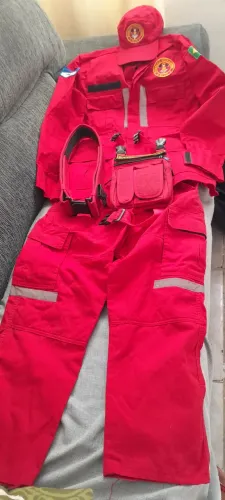 Roupa de bombeiro Cívil 