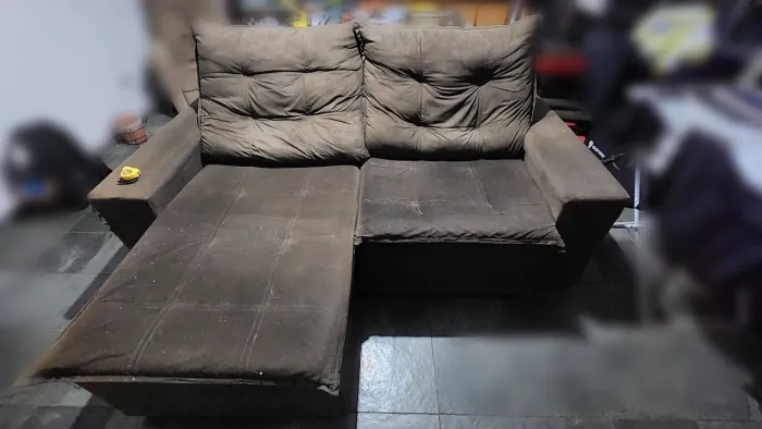 Sofá retrátil 2 lugares