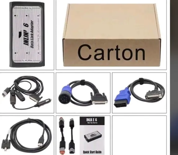 Adaptador de Diagnóstico Cummins Inline 6
