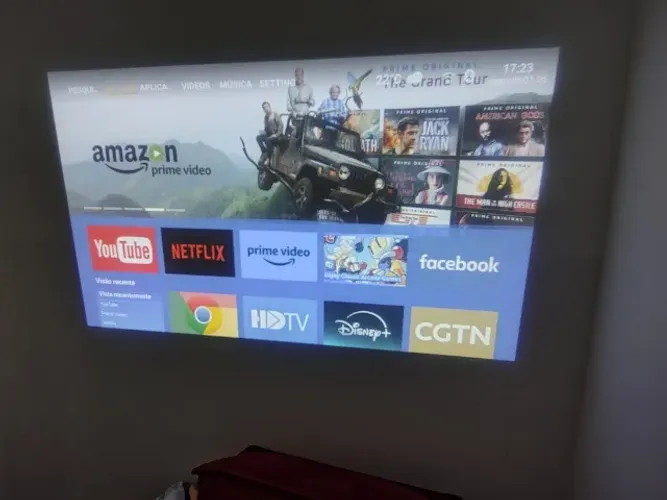 Projetor Xiaomi Wanbo T4 - Full HD 1080p - Foco Automático