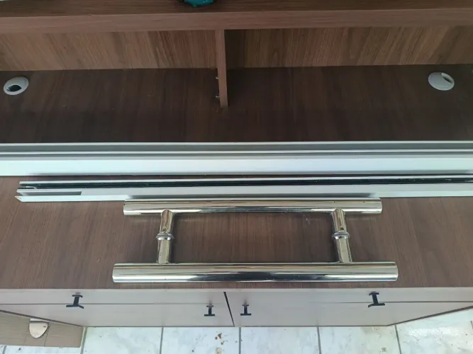 Porta blindex de 2 folhas