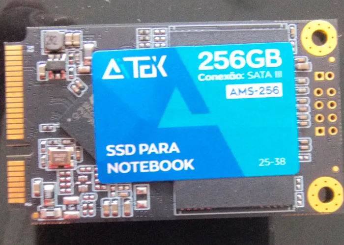 Ssd 256GB conexão sata 3 AMS-256 AITEK