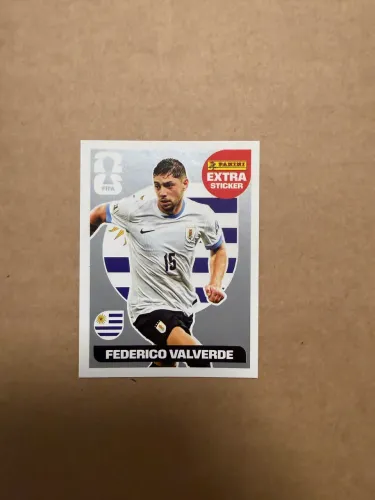 Figurinha Legend Valverde Prata Panini 2026
