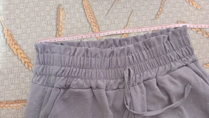 CALÇA RETA CINZA