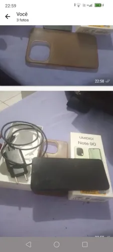 Vendo um celular semi novo marca umidigi note 90