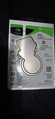 HD SEAGATE BARRACUDA 500GB