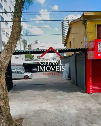Terreno para alugar, 305 m² por R$ 10.000,02/mês - Gonzaga - Santos/SP