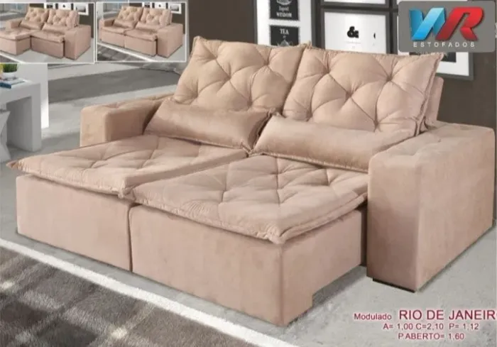 Sofá Retrátil - PROMOÇÃO IMPERDÍVEL