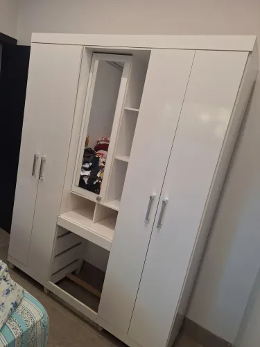Guarda Roupa Solteiro 2 portas - Branco