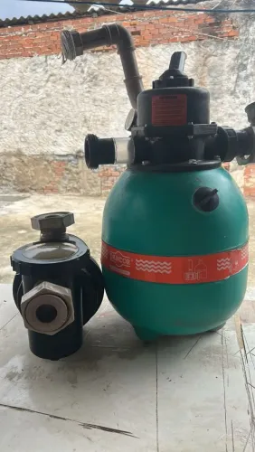 Conjunto Filtro Dancor + Motobomba WEG 1/4 CV para Piscina (110V/220V)