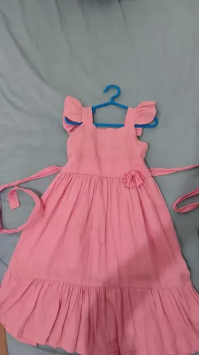 Vestido Rosa 6 anos
