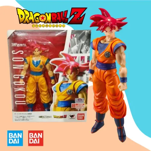Goku Super Saiyajin God - Dragon Ball S.H. Figuarts Bandai / PRONTA ENTREGA