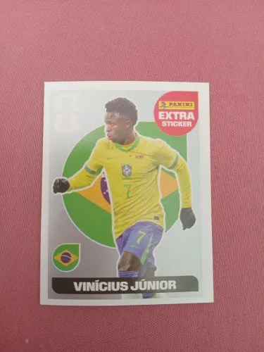 Figurinha Vinícius Junior  Prata