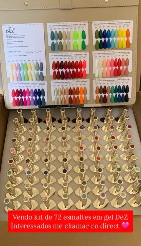 KIT ESMALTES EM GEL DeZ