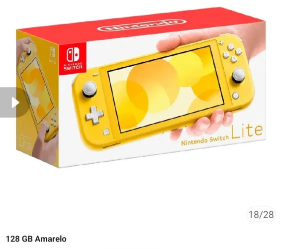 Nintendo switch Lite Desbloqueado 128 GB