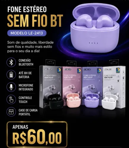 fone de ouvido