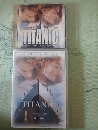 Dvd + cd Filme Titanic