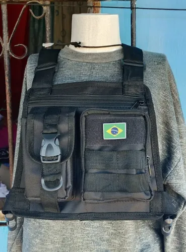 Pochete Peitoral Estilo Colete