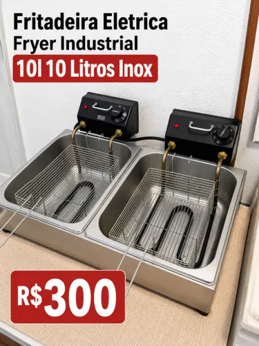 FRITADEIRA ELETRICA 10L