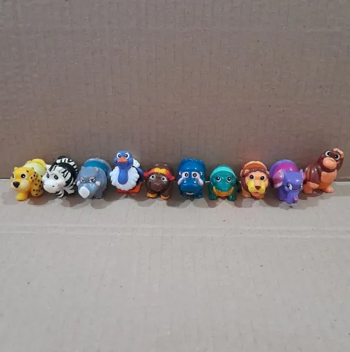 Coleção completa Bicho Bola Kinder Ovo anos 90