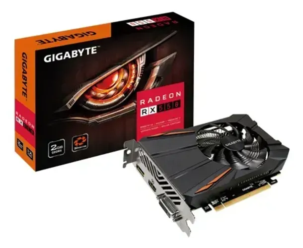 Placa Gráfica - Radeon Rx 550 - 2 Gb Gddr5