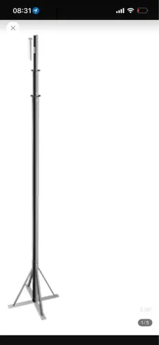 Torre telescópica 2m