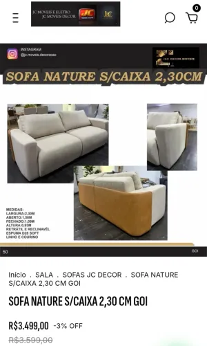 ESTOFADO NATURE DETALHES EM COURO