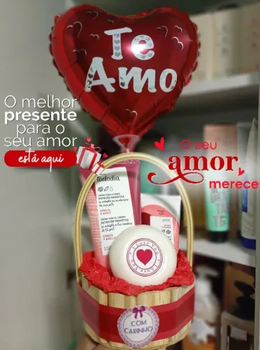 PRESENTE MINI CESTA FEMININO