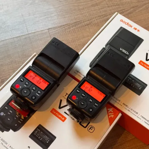 Flash Godox V350 para Fujifilm