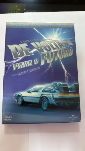 Dvd De Volta Para O Futuro - Trilogia Completa - 3 Discos