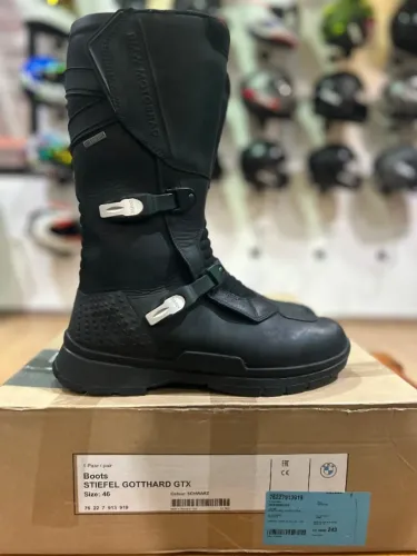 Bota Motociclista Bmw Gotthard Gtx Gore-tex Preta