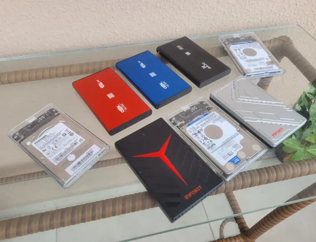 HD 1 TB com Case USB 3.0