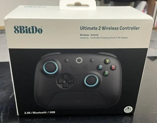 Controle 8BitDo Ultimate 2 Wireless - Novo, Lacrado