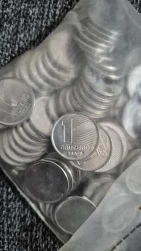 100 moedas - 1 Cruzeiro