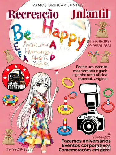 Empresa de recreação Be Happy Recreação